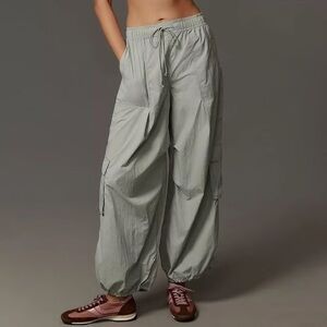 Daily Practice by Anthropologie Base Jump Parachute Pants Womens Size S - NWT